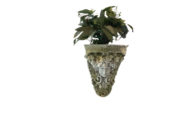 compare product WALL PLANTER VENDEMMA WHITE MOSS