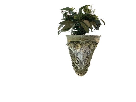 WALL PLANTER VENDEMMA WHITE MOSS