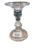 SHORT GLASS CANDLE HOLDER 6.25