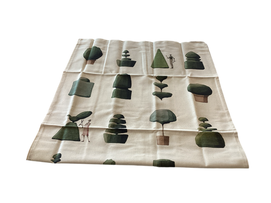 TOP TOPIARY TEA TOWEL