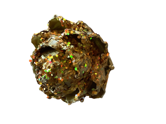 GOLD GLITTER ARTICHOKE