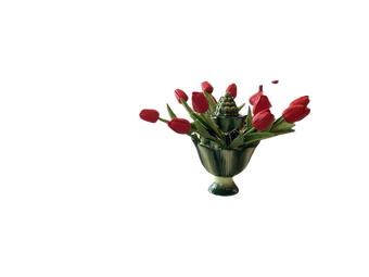 compare product RED REAL TOUCH MINI TULIP STEM