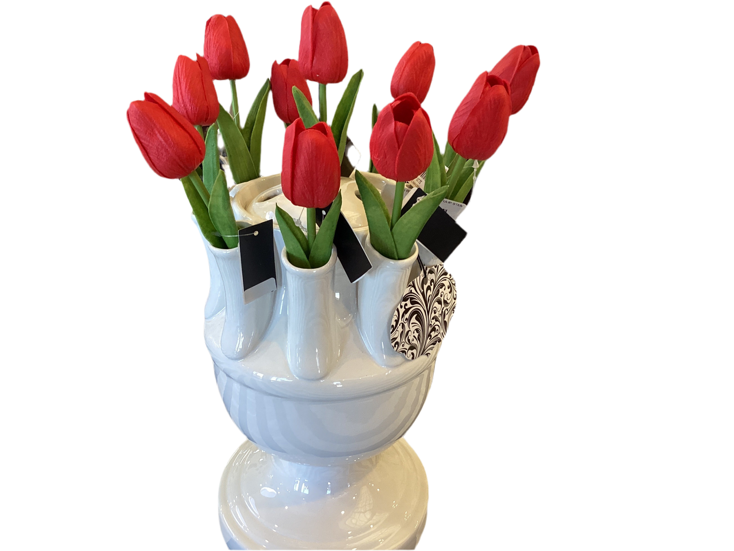 TULIPIERE WHITE LARGE