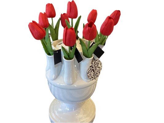 TULIPIERE WHITE LARGE