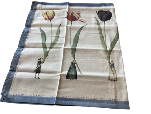 TULIPS TEA TOWEL PARADE