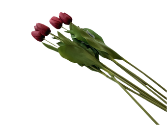 compare product RED REAL TOUCH SINGLE TULIP