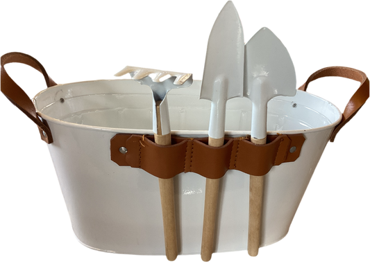 PLANTER OVAL METAL ASSORTED
