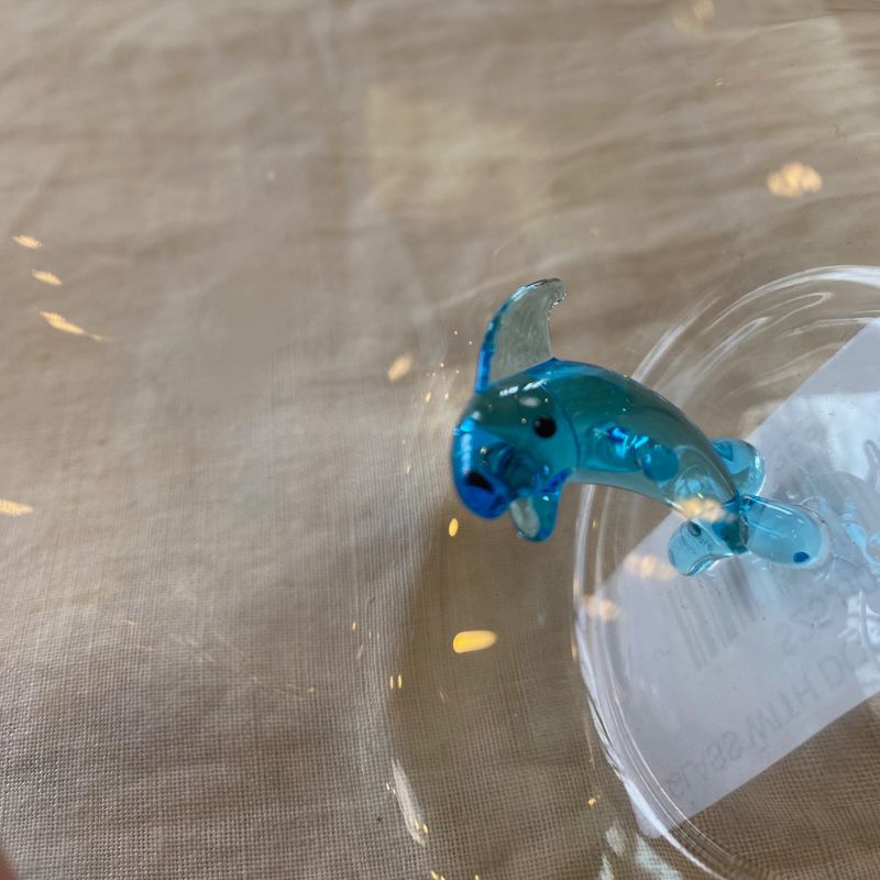 Tiny Animal Drinking Glass - Assorted Styles